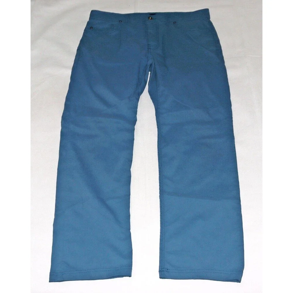PrAna Brion Slim Fit Men's Stretch Hiking Outdoor M4BN30312 Size Pants 34WX30L.
